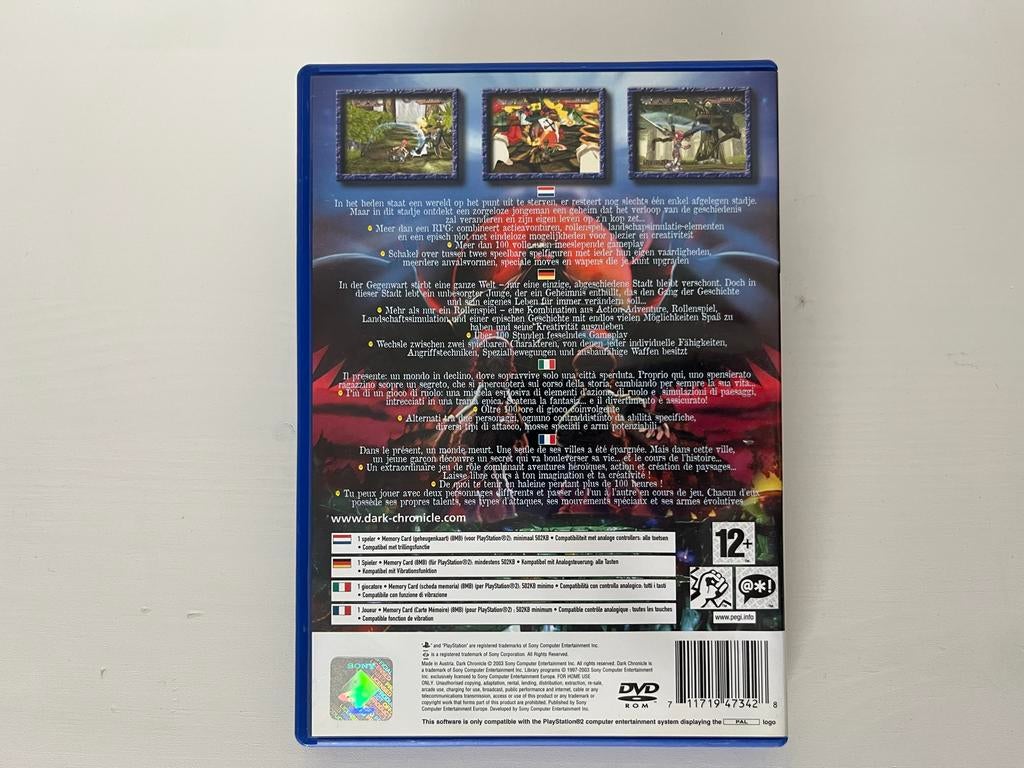 Dark Chronicle PlayStation 2, Spelcomputers en Games, Games | Sony PlayStation 2, Gebruikt, T, Ophalen of Verzenden, Role Playing Game (Rpg)
