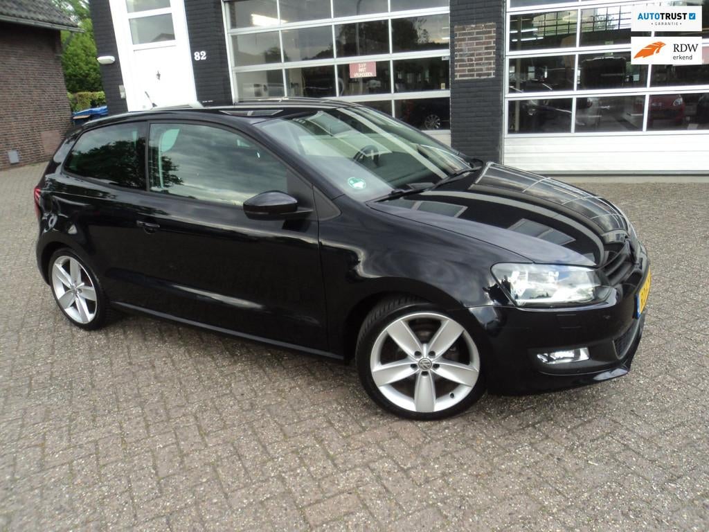 Volkswagen Polo 1.2 TSI Comfortline Cruise Navigatie Stoelve, Voorwielaandrijving, Euro 5, Stof, Zwart
