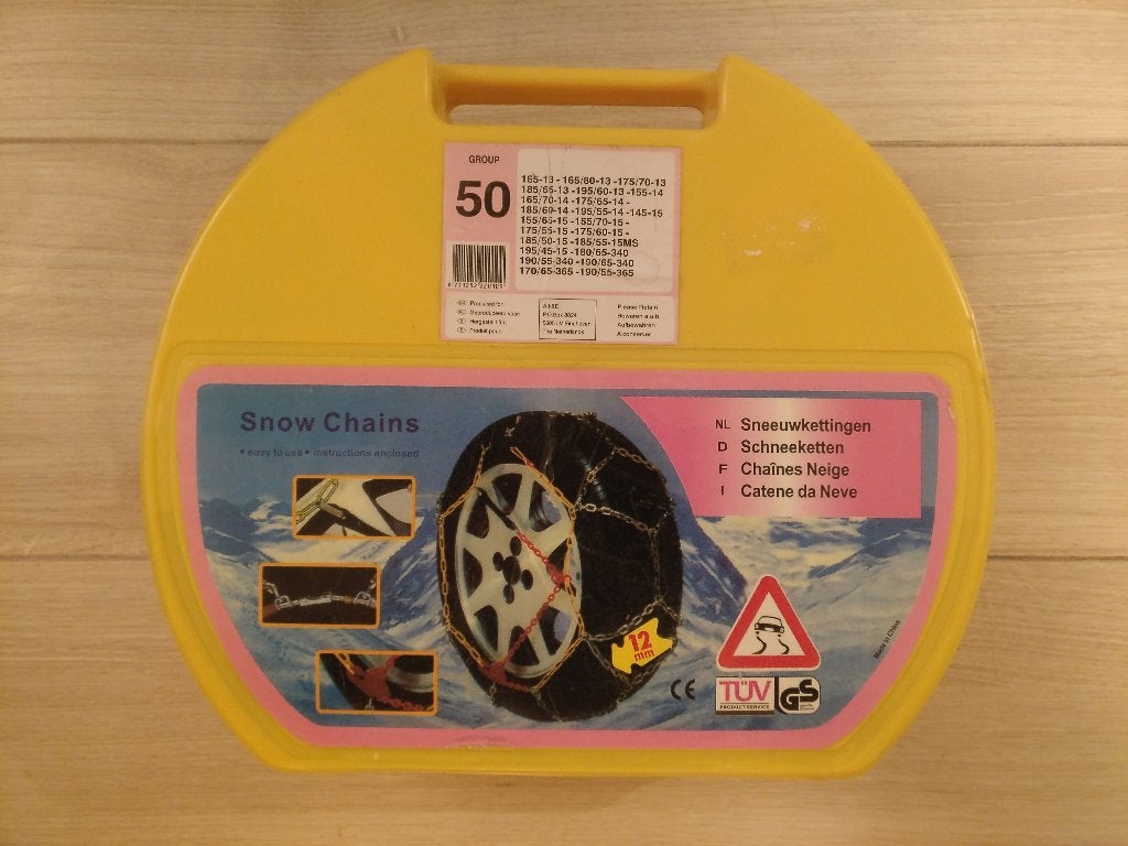 Sneeuwkettingen Group 50 | 12mm | TÜV/GS | compleet, Auto diversen, Ophalen of Verzenden, Nieuw