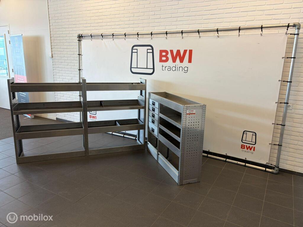 Aluca set bedrijfswageninrichting L+R complete inrichting, Ophalen of Verzenden