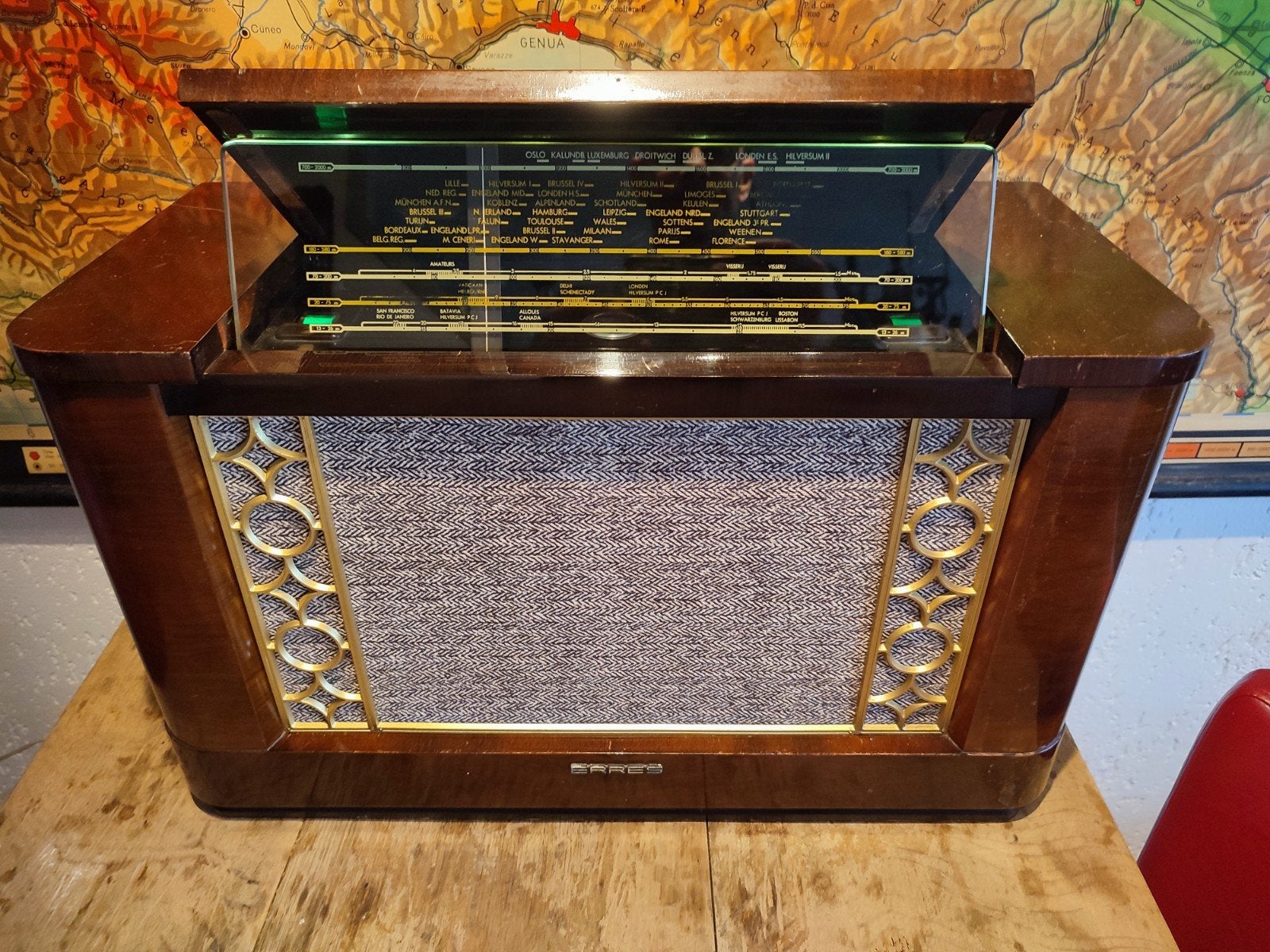 erres ky488 buizenradio, Ophalen