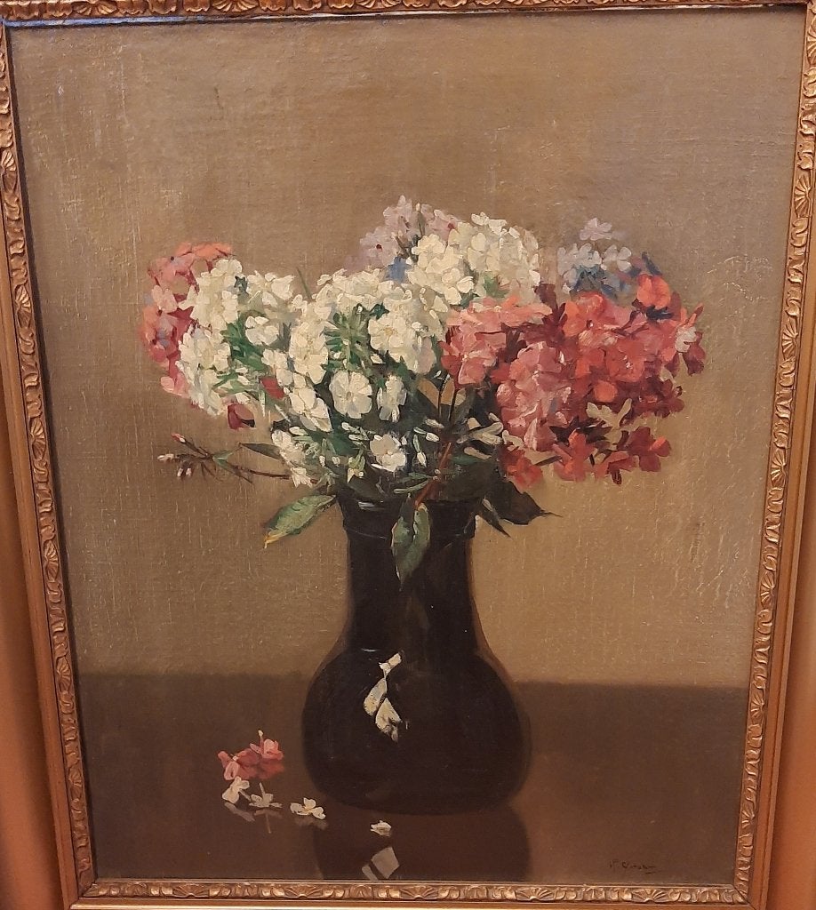 H.P.Groen Stilleven, Antiek en Kunst, Kunst | Schilderijen | Klassiek, Ophalen, Origineel werk, Doek, Stilleven