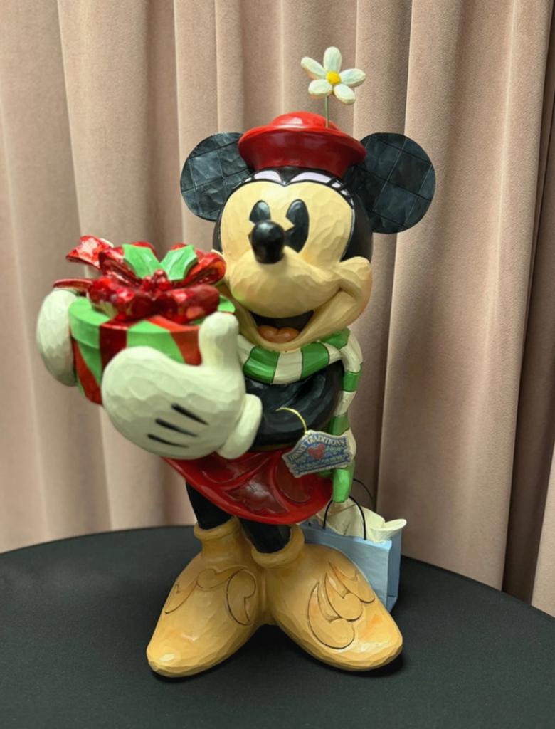 Disney Traditions Minnie Mouse ‘Big Fig Costco Exclusive’, Ophalen of Verzenden, Zo goed als nieuw, Hummel