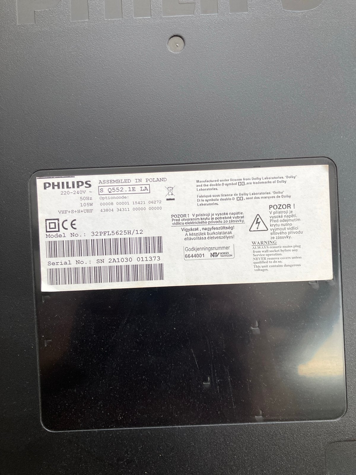 Philips 32PFL5625H/12 LCD TV - 81 cm (32 inch), Ophalen, Philips, Gebruikt, 50 Hz