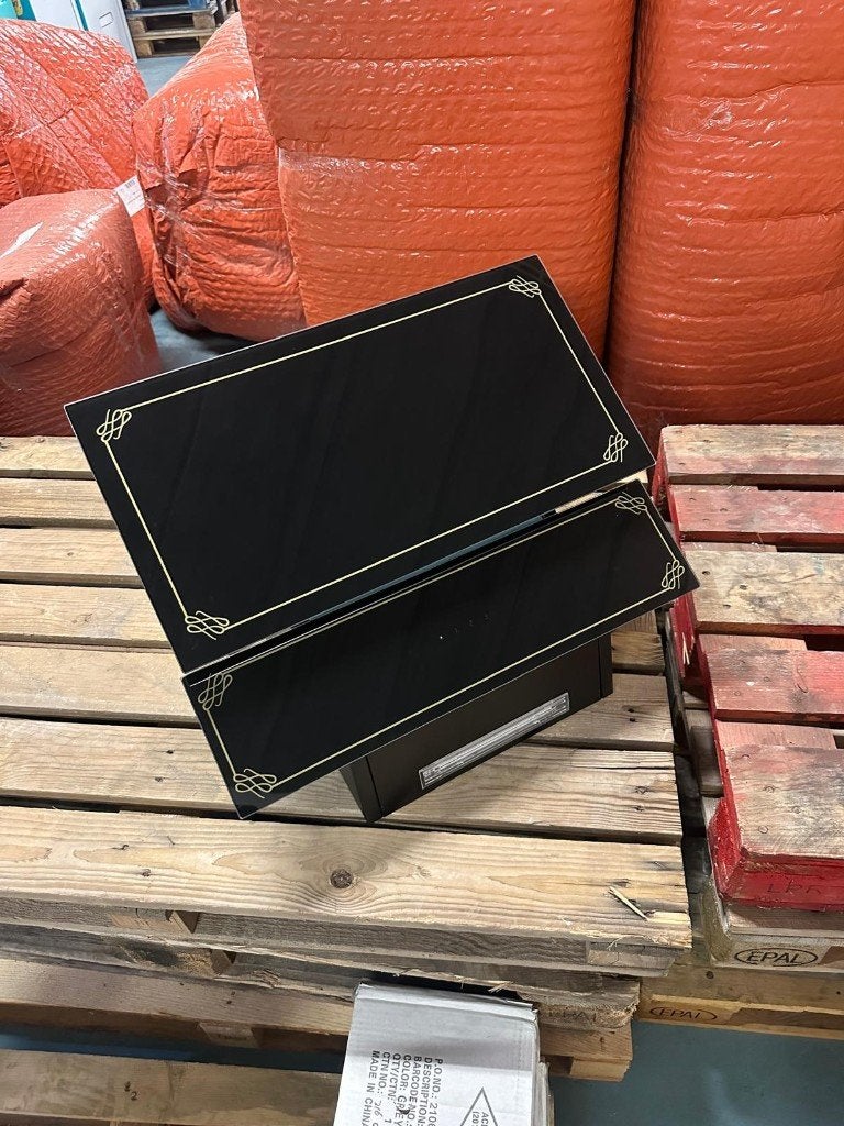 Afzuigkap 60 cm – Zwart Glas Touchscreen – Nieuw, Witgoed en Apparatuur, Afzuigkappen, Ophalen, Nieuw, 200 tot 400 m³ per uur