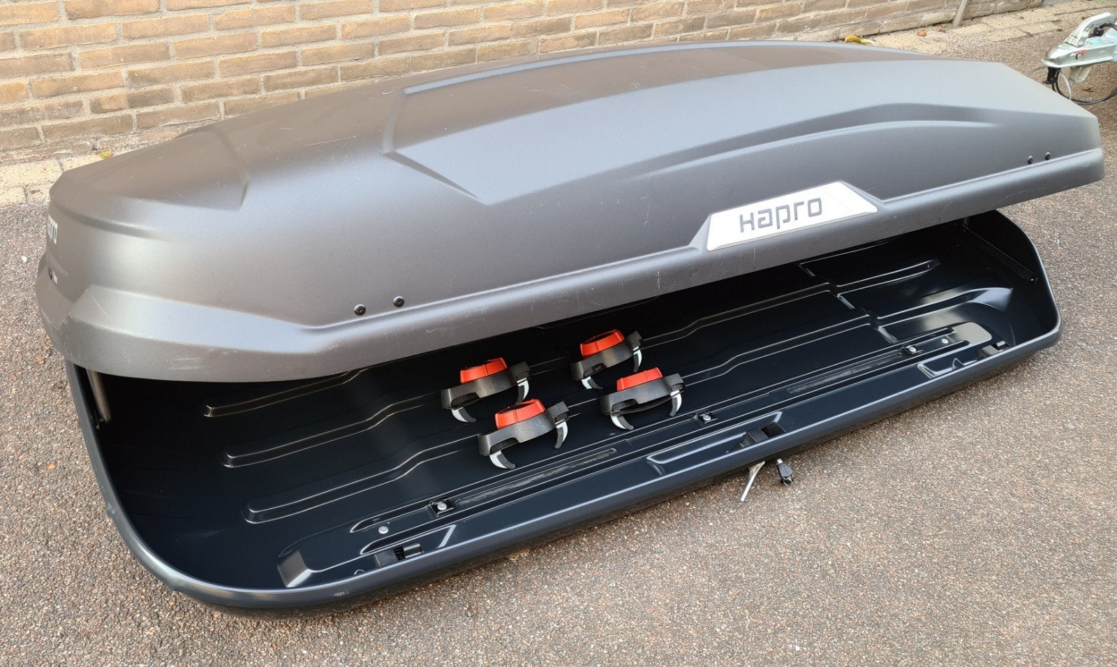 NIEUWE grote Hapro Trivor 560 PF XL mat dakkoffer skibox, Auto diversen, Ophalen of Verzenden, Nieuw