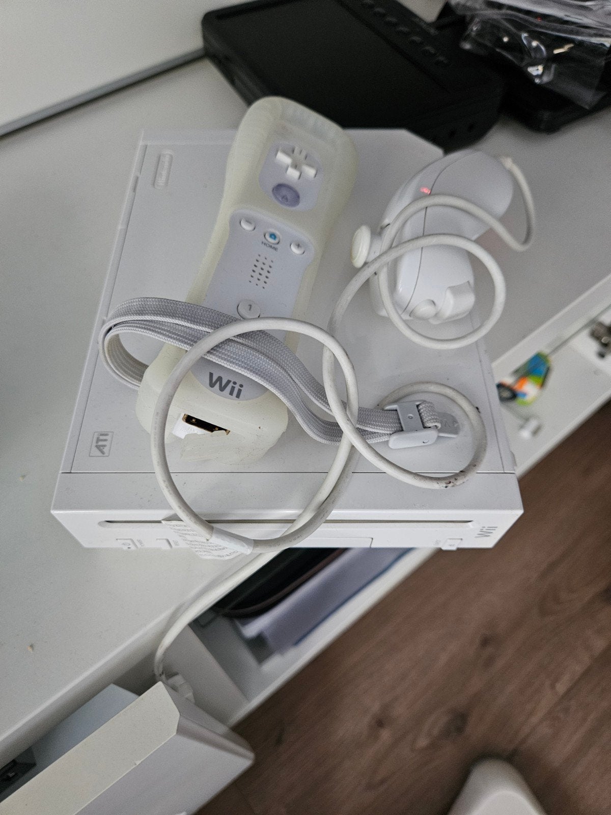 Nintendo Wii Console met Controller en Nunchuk, Ophalen, Gebruikt, Met 1 controller