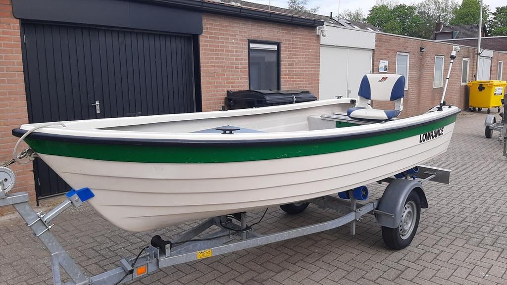 Visboot 4.10 incl acces., Ophalen, Zo goed als nieuw, Minder dan 6 meter