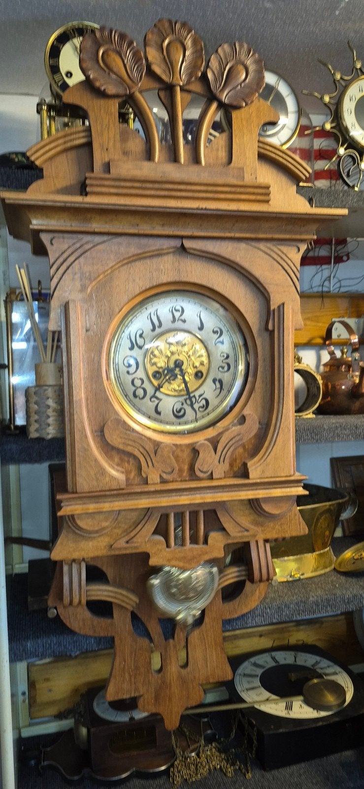 vrijslinger art deco, Ophalen