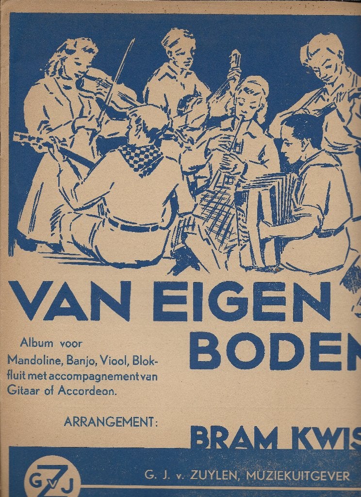 Bo680 bladmuziek van eigen bodem, Zang, Gebruikt, Ophalen of Verzenden, Artiest of Componist