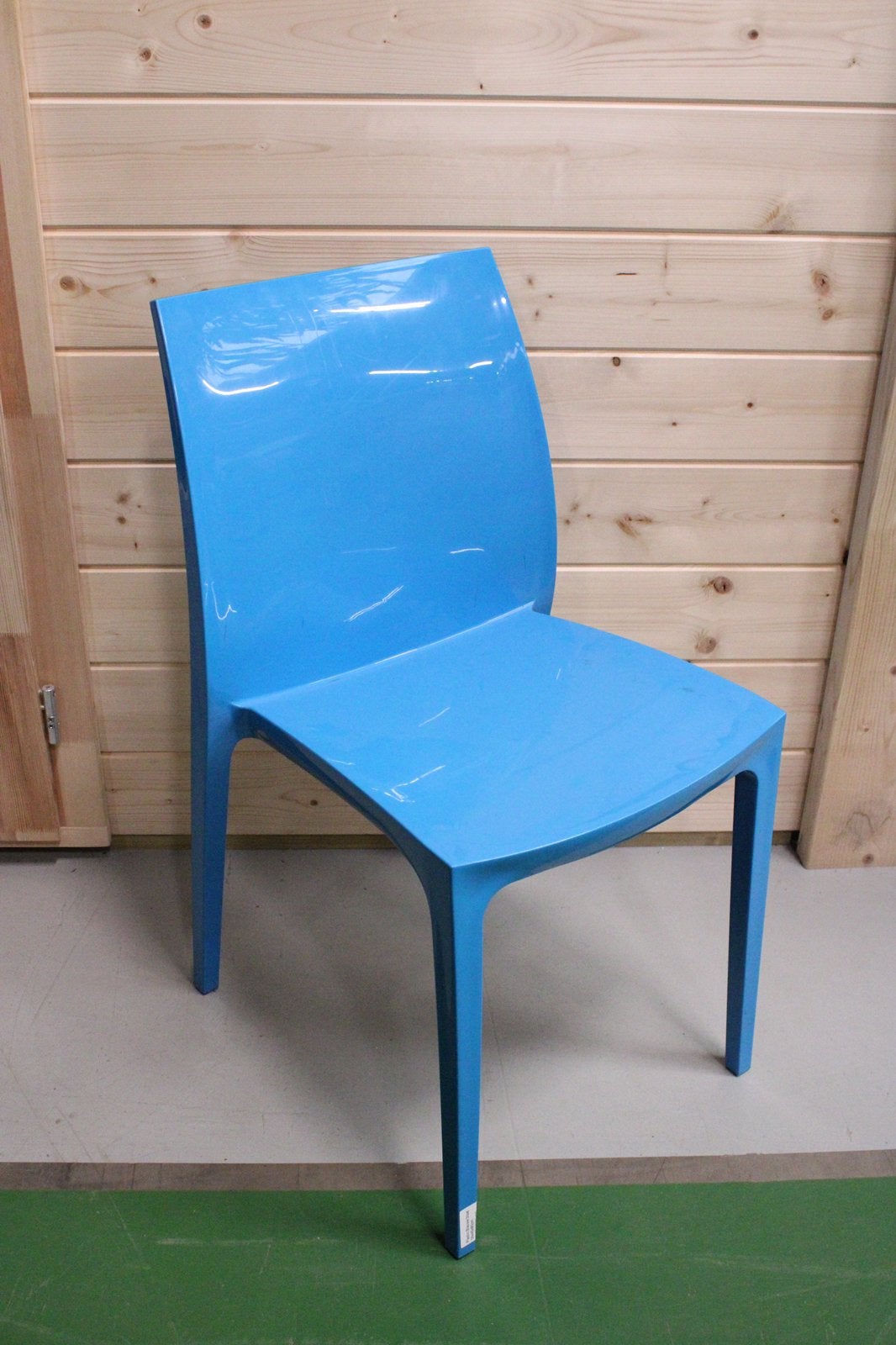 Kunststof Blauwe stoelen, Ophalen, Kunststof, Gebruikt, Blauw