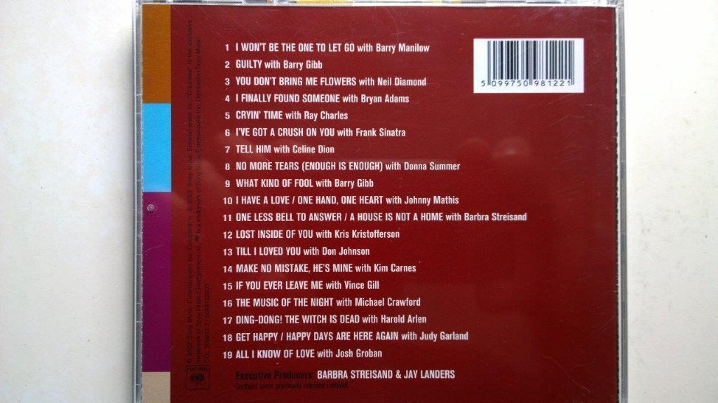 Barbra Streisand - Duets, Ophalen of Verzenden, Zo goed als nieuw, Pop, Album