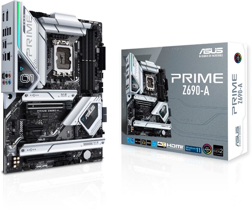 ASUS PRIME Z690-A Moederbord, Ophalen of Verzenden, Zo goed als nieuw, ATX, DDR5