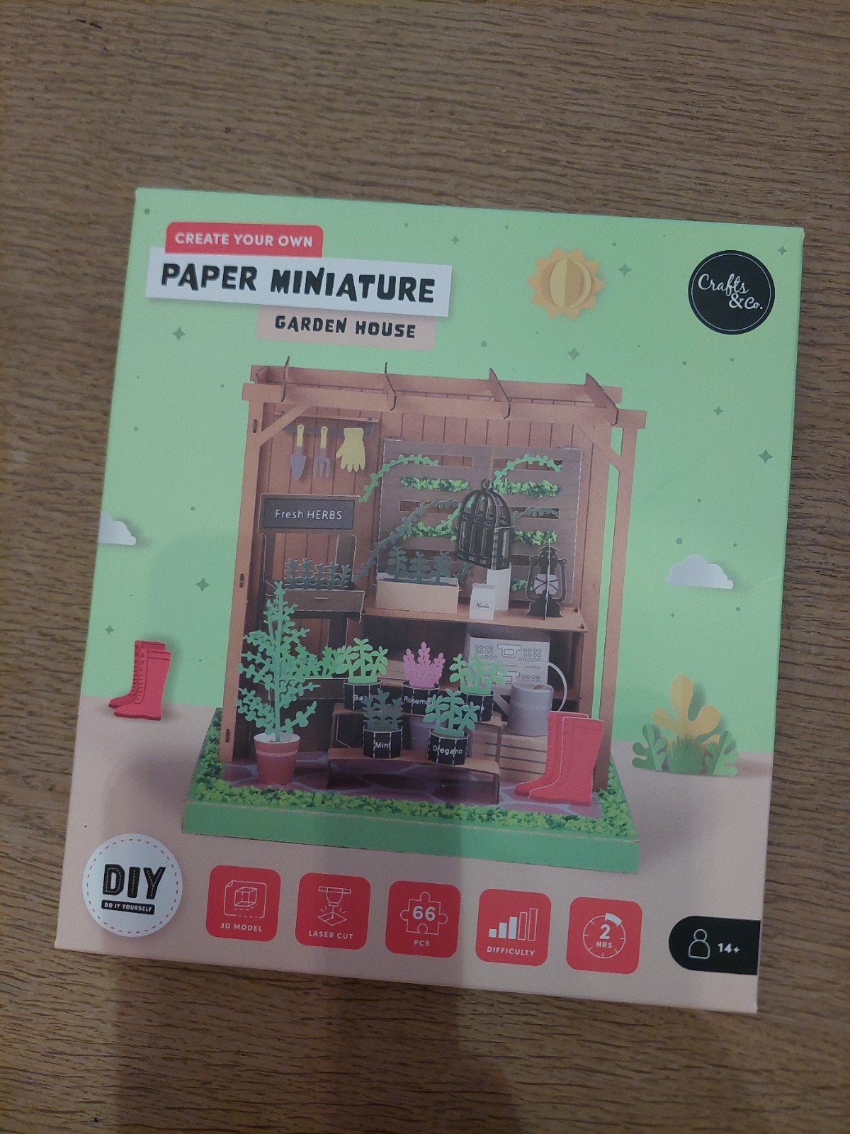 mini moestuin, Ophalen of Verzenden, Zo goed als nieuw, Groter dan 1:32