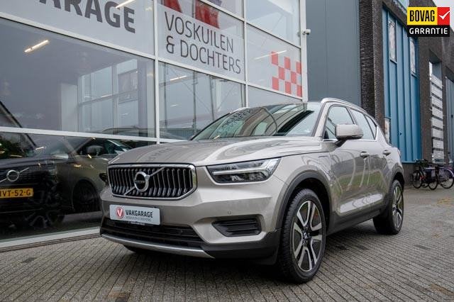 Volvo XC40 1.5 T5 Recharge Inscription PHEV MY22, 12 maanden, Zwart, Beige, Bedrijf