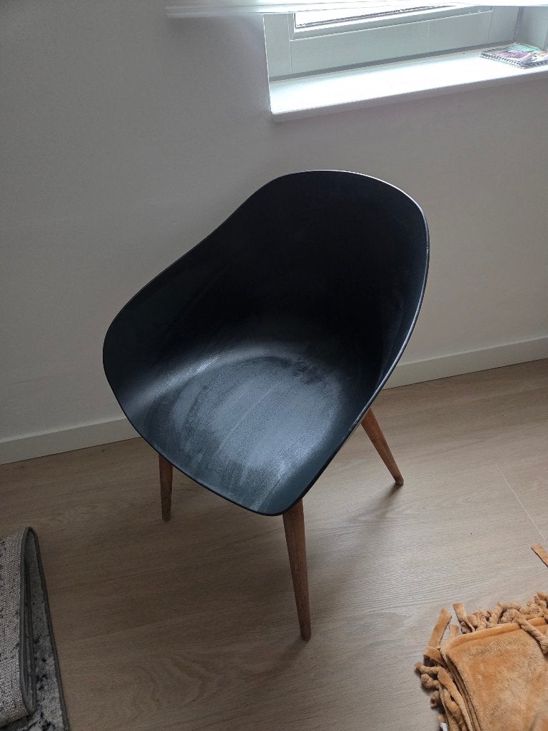 6 stuks kuipstoelen tuinstoelen buiten, Tuin en Terras, Ophalen, Gebruikt, Kunststof