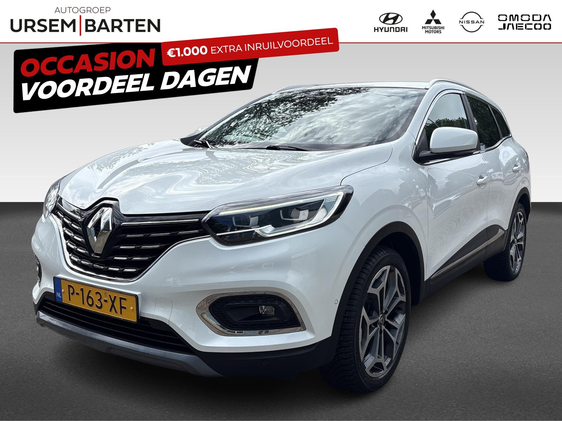 Renault Kadjar 1.3 TCe Techno | Trekhaak, Kadjar, Gebruikt, 4 cilinders, Wit