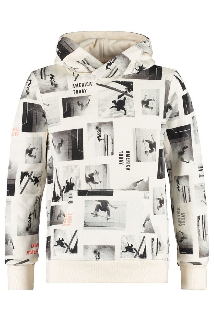 America Today Serius hoodie trui met fotoprint maat 170-176, America Today, Trui of Vest, Nieuw, Ophalen of Verzenden