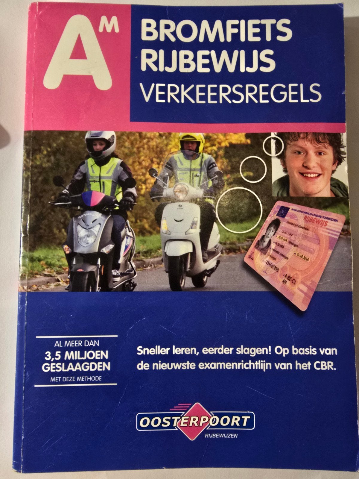 Theorieboek bromfiets rijbewijs Vekabest / Oosterpoort, Ophalen, Zo goed als nieuw, Overige niveaus