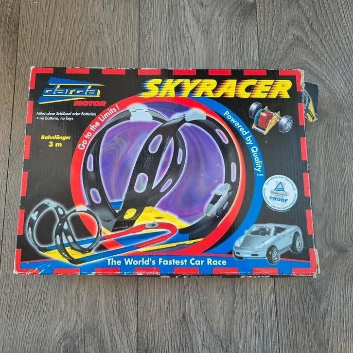 Darda Skyracer Racebaan met Ferrari F50, Overige merken, Ophalen of Verzenden, Handmatig, Met looping