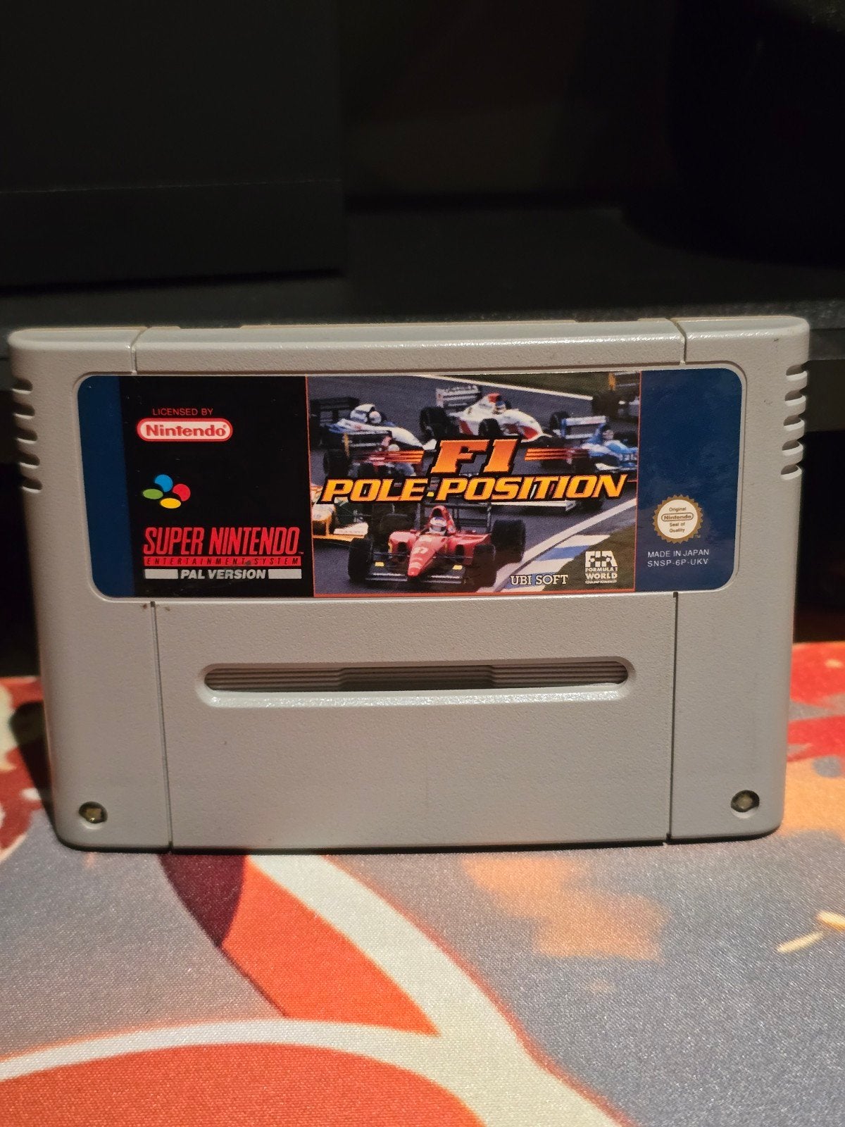 F1 Pole Position SNES, Spelcomputers en Games, 1 speler, Ophalen of Verzenden, Racen en Vliegen, Vanaf 3 jaar