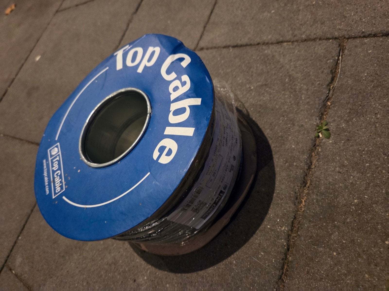 100 meter rol VDS 6mm2 zwart soepel snoer, Doe-het-zelf en Verbouw, Elektra en Kabels, Ophalen of Verzenden, Nieuw, Kabel of Snoer