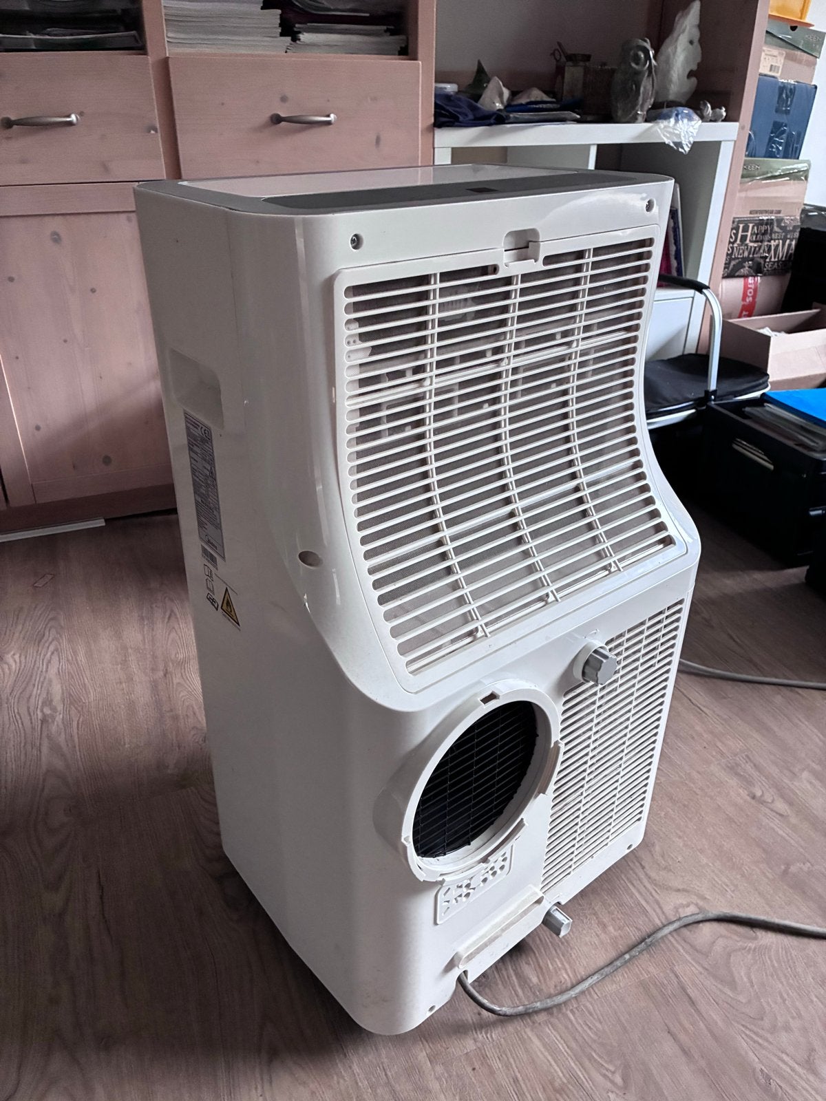 Midea Mobiele Airco Silent Cool 26 Pro 9000BTU, Witgoed en Apparatuur, Airco's, Ophalen, Gebruikt, Timer, 3 snelheden of meer