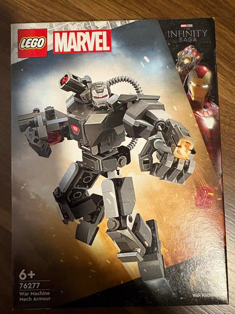 LEGO Marvel War Machine Mech Armor 76277, Inclusief minifiguren, Marvel, Lego, Nieuw