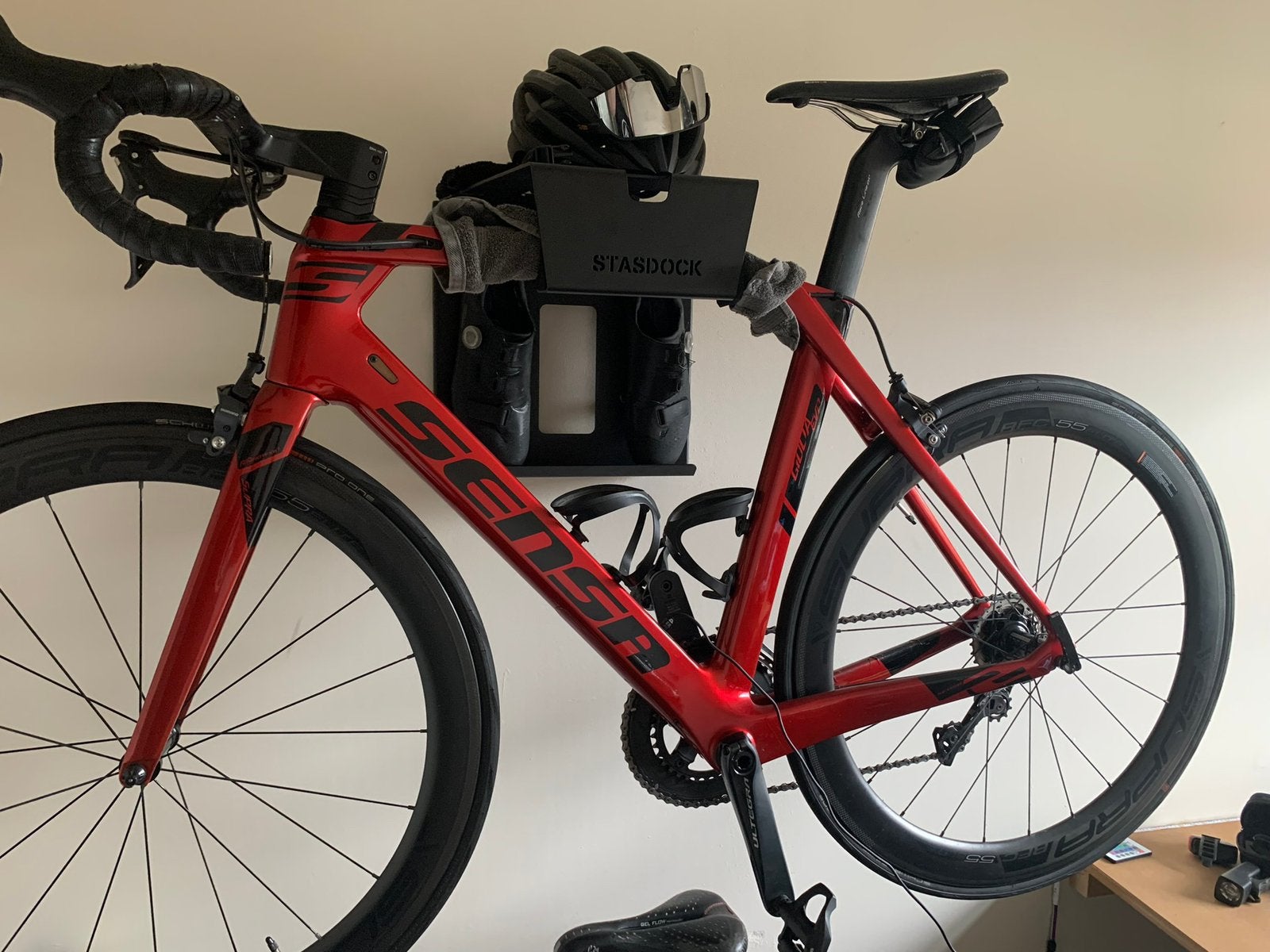 Sensa guila evo Di2, Fietsen en Brommers, Fietsen | Racefietsen, Carbon, Velgrem, Zo goed als nieuw, Meer dan 20 versnellingen