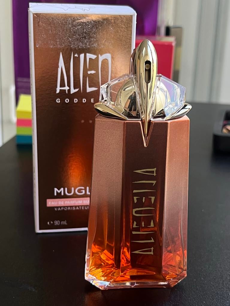 Alien Mugler Eau de Parfum Supra Florale 90ml, Ophalen of Verzenden, Zo goed als nieuw