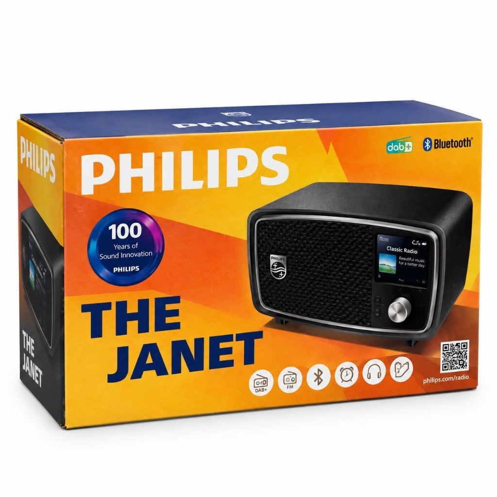 Philips The Janet RADIO | ZGAN 54.99, ., Ophalen of Verzenden, Zo goed als nieuw, .
