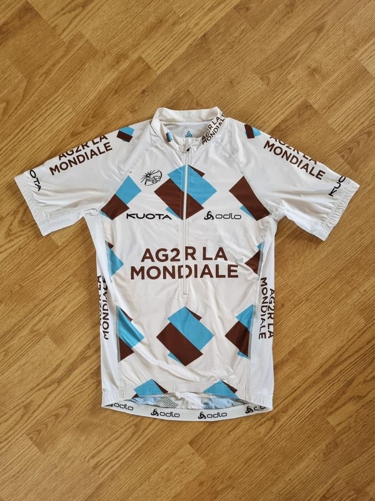 Wielershirt • AG2R La Mondiale • S, Ophalen of Verzenden, Zo goed als nieuw, Kleding