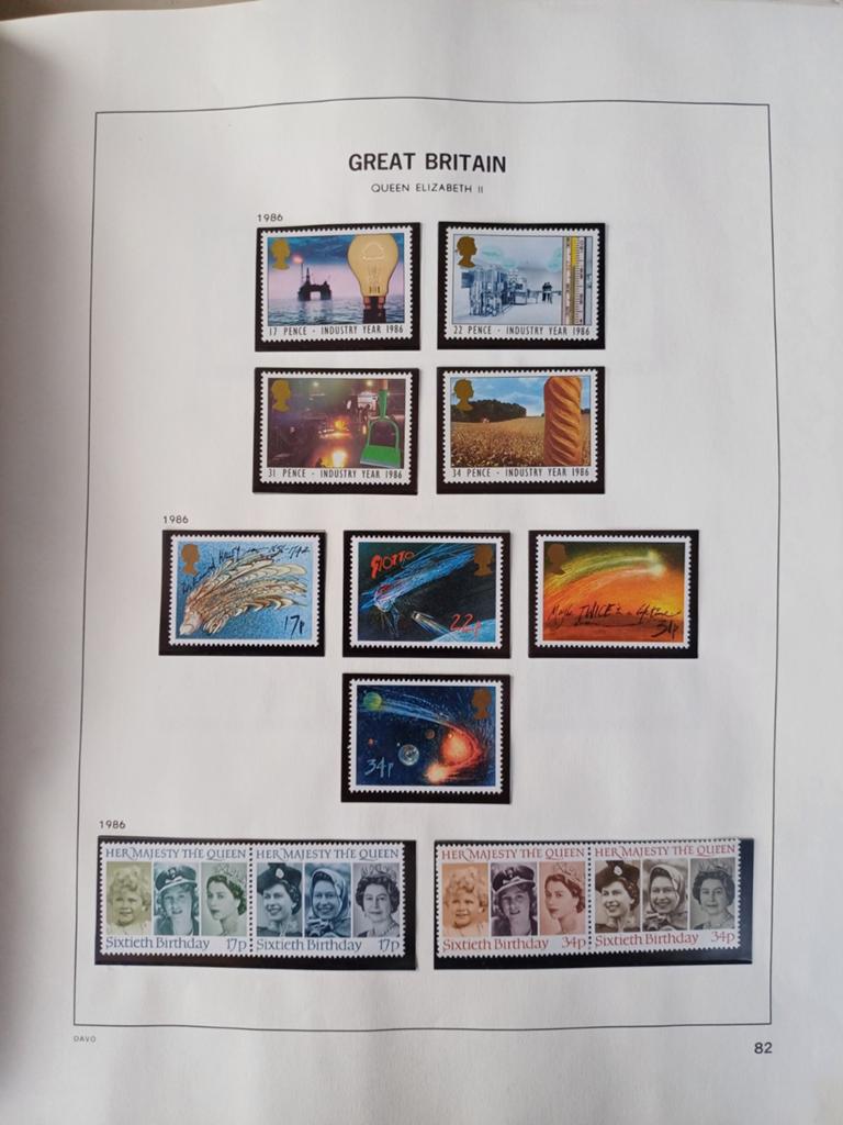 Postzegels Engeland Great Britain postfris, Ophalen of Verzenden