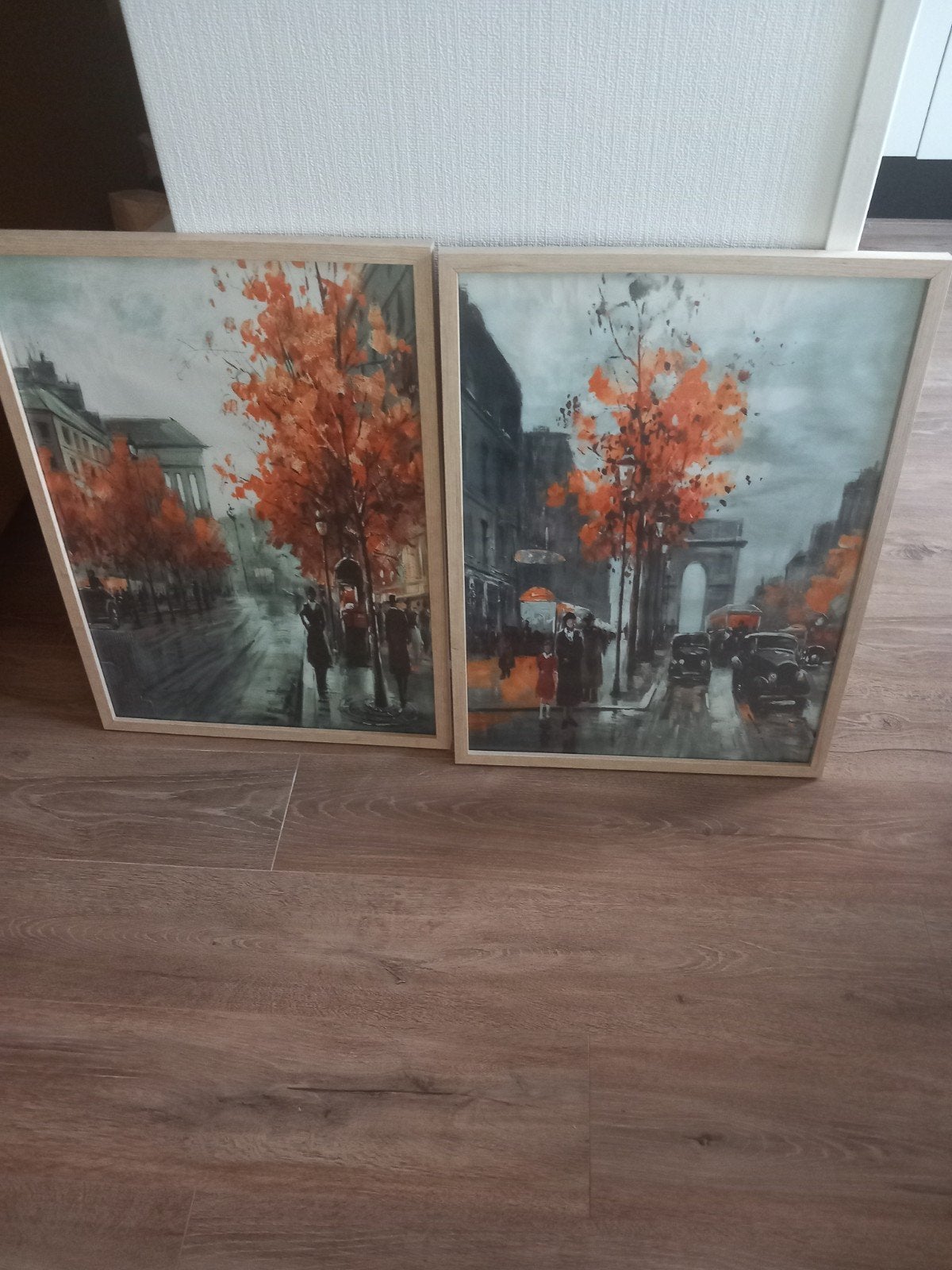 Schilderijen, Ophalen
