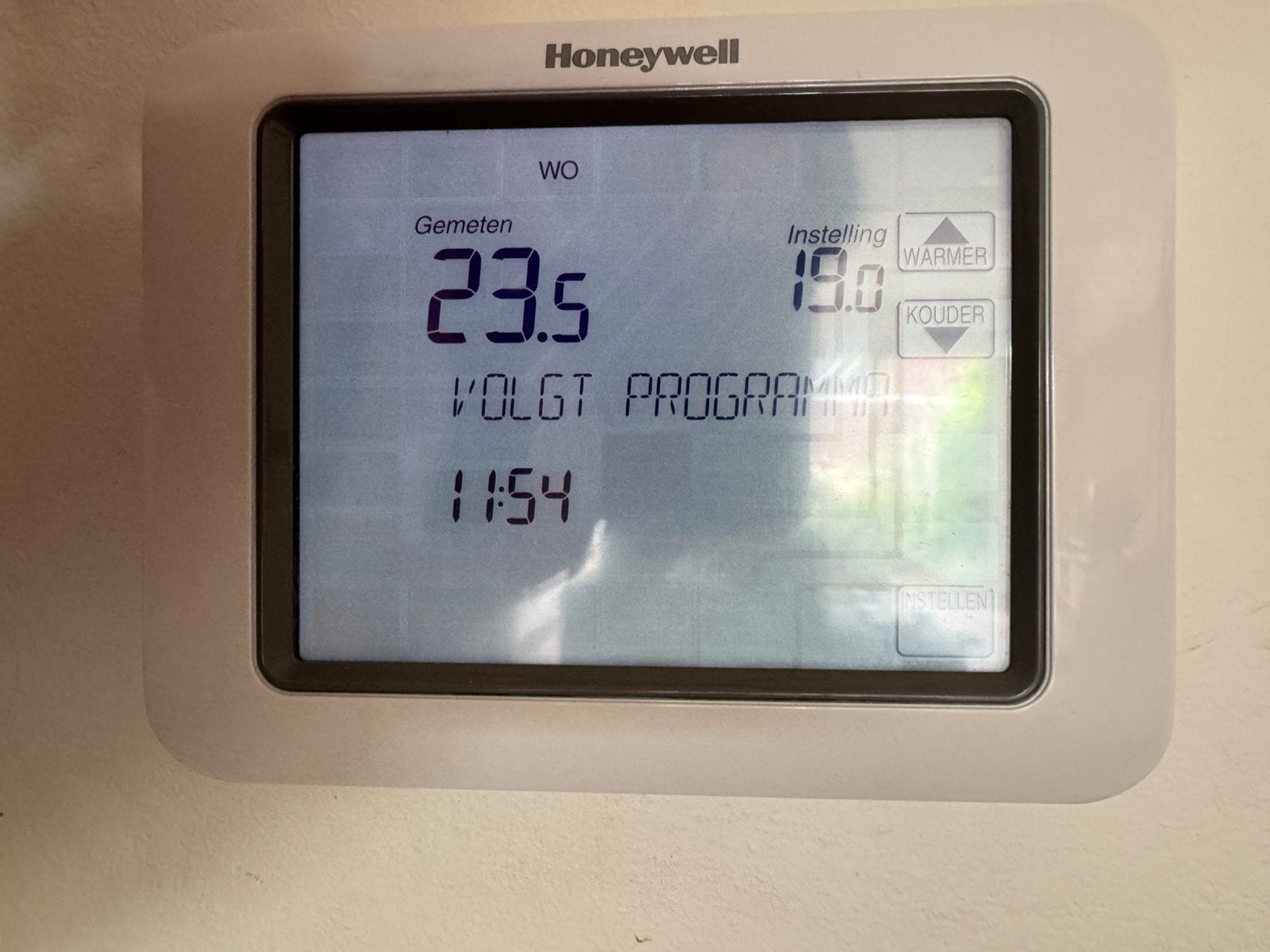 Honeywell thermostaat Chronotherm touch, Ophalen, Zo goed als nieuw