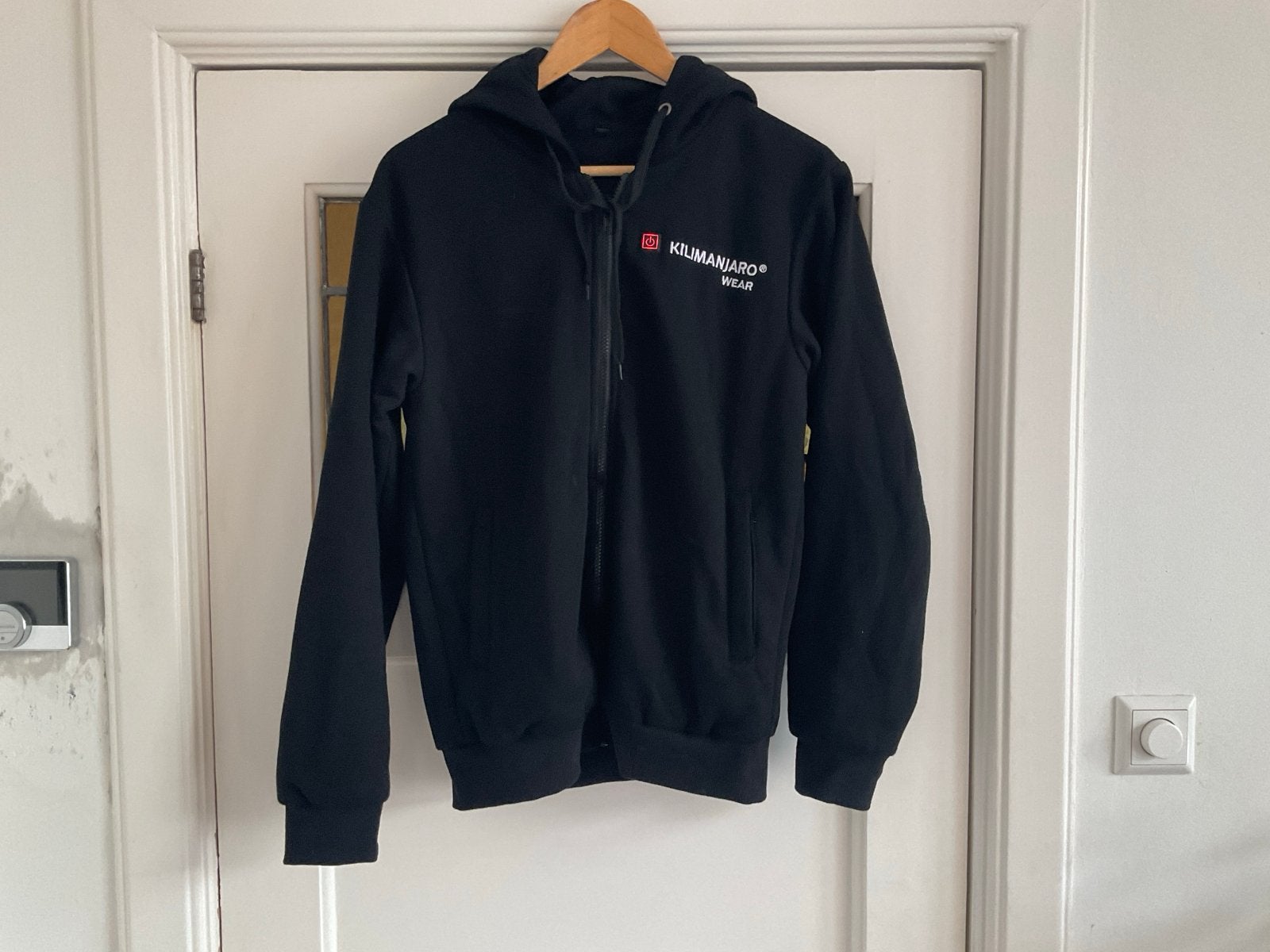 Kilimanjaro Wear Verwarmde hoodie Vest - Trui Zwart Maat S, Ophalen of Verzenden, Zo goed als nieuw, Maat 46 (S) of kleiner, Zwart