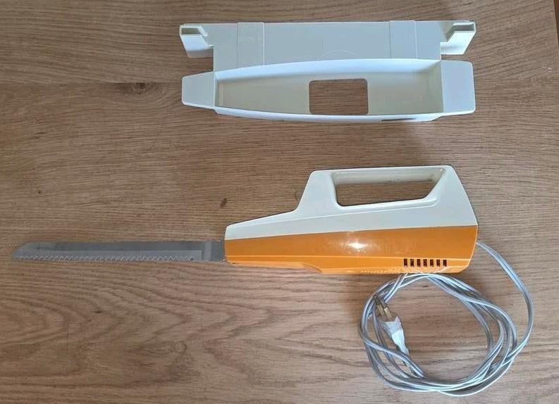 Retro Moulinex Elektrisch Broodmes - Zo goed als nieuw, Ophalen of Verzenden, Zo goed als nieuw
