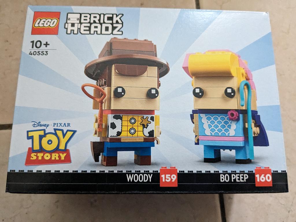 Lego Brickheadz - Disney Woody & Bo Peep - 40553, BrickHeadz, Lego, Nieuw, Ophalen of Verzenden