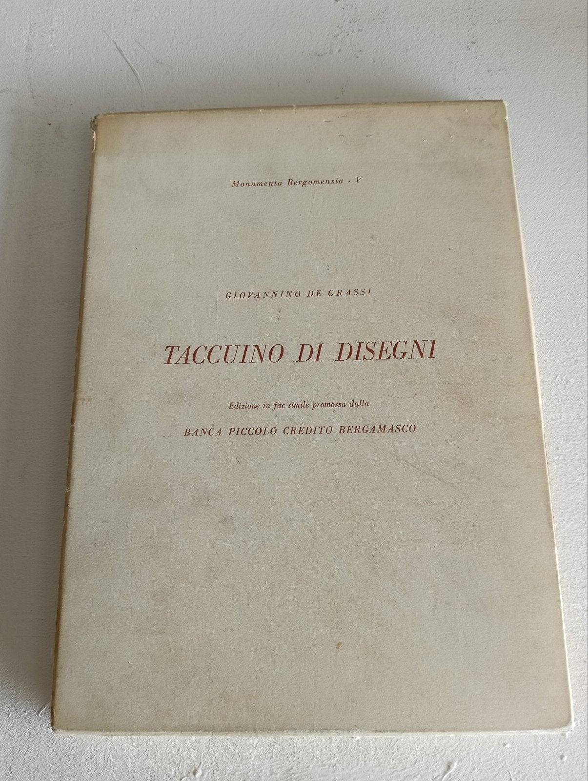 Taccuino di Disegni - Giovanni de Grassi (facsimile), Ophalen of Verzenden, Gelezen