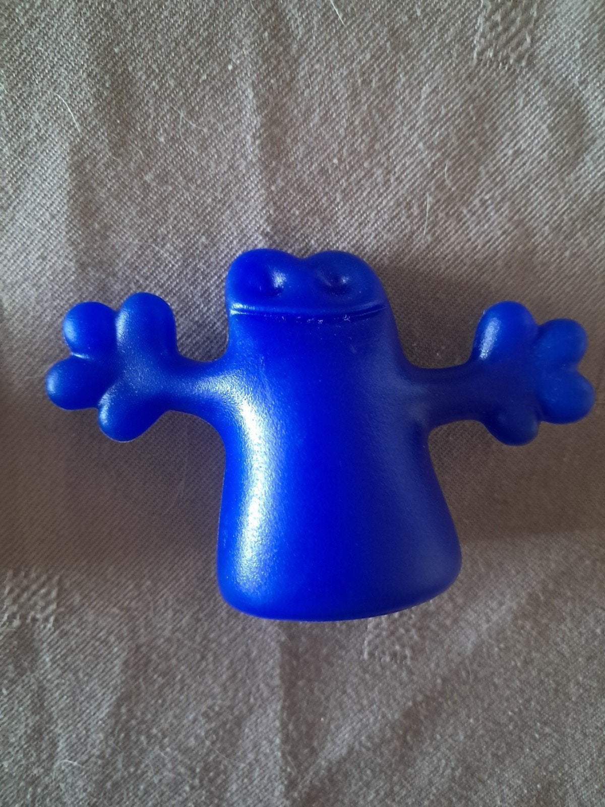 vintage Alessi Carlo flessen stopper blauw, Kunststof, Ophalen of Verzenden, Zo goed als nieuw, Alessi