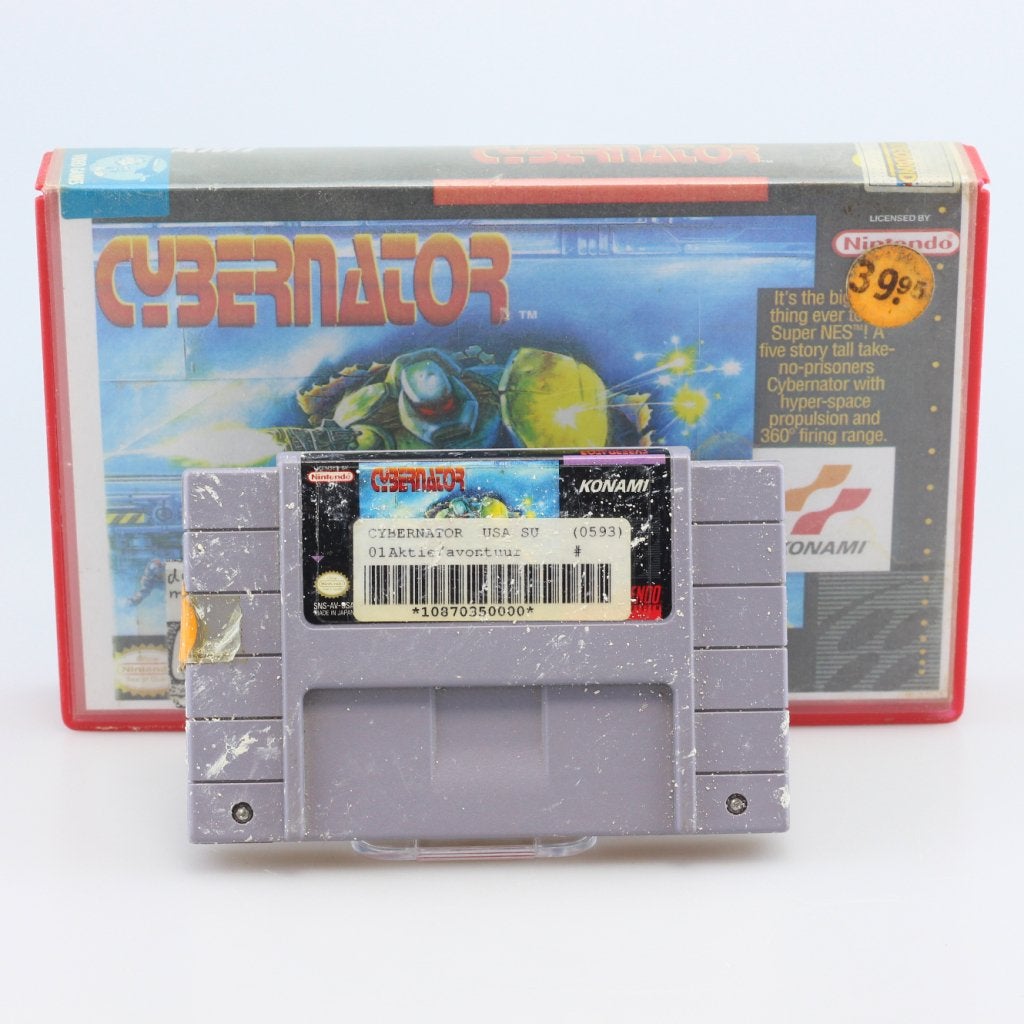 Super Nintendo Game: Cybernator USA, Spelcomputers en Games, Nintendo, Zo goed als nieuw, Support@nintendo.com, 11-1 Hokotate-cho, Kamitoba, Minami-ku
Kyoto 601-8501
Japan