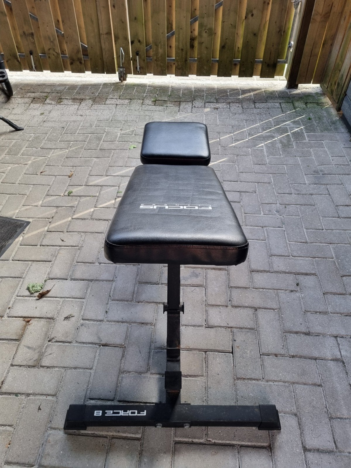 Verstelbare fitnessbank - Focus Force 8, Ophalen, Gebruikt, Armen, Fitnessbank