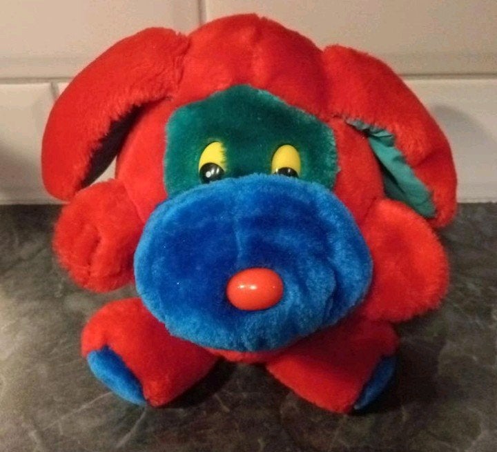 Retro Vintage ARCHIE by whiskas Effem knuffelhond uit 1988 w, Ophalen, Zo goed als nieuw