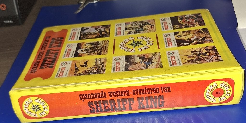 Sheriff King — Complete Stripreeks 1 t/m 16 1975, Eén stripboek, Ophalen of Verzenden, Gelezen