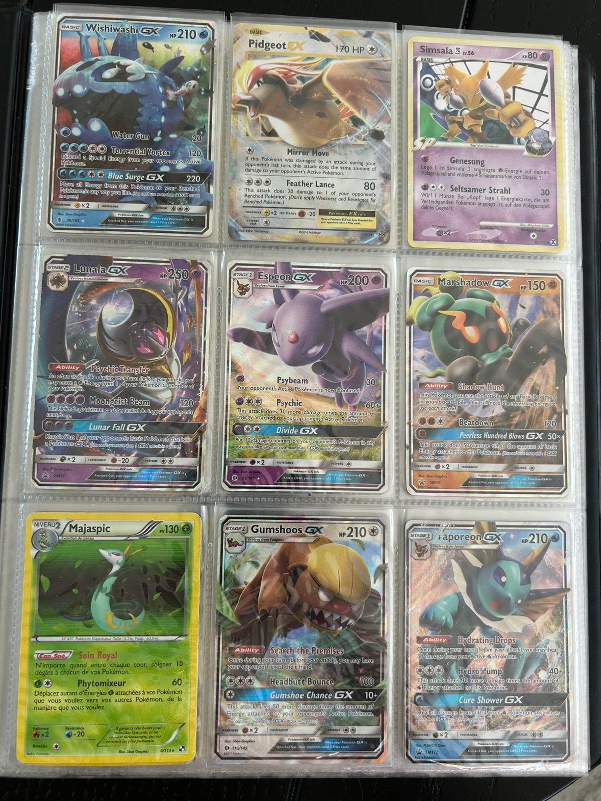 Pokemon map met 90 kaarten, Ophalen of Verzenden, Gebruikt