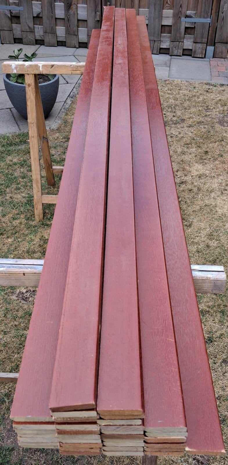 Massief hardhouten plinten, 11 mm dik x 55 mm hoog, 2,40 lan, Minder dan 25 mm, Nieuw, Ophalen of Verzenden, 200 tot 250 cm
