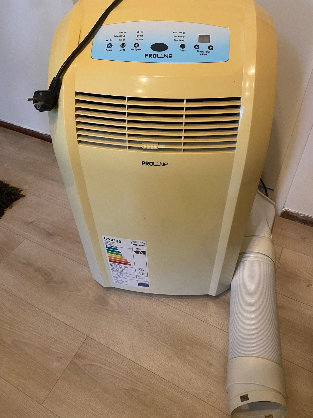 Proline Mobiele Airco NW71A - Koelen en Ontvochtigen, Ophalen, Gebruikt, Minder dan 60 m³, 3 snelheden of meer