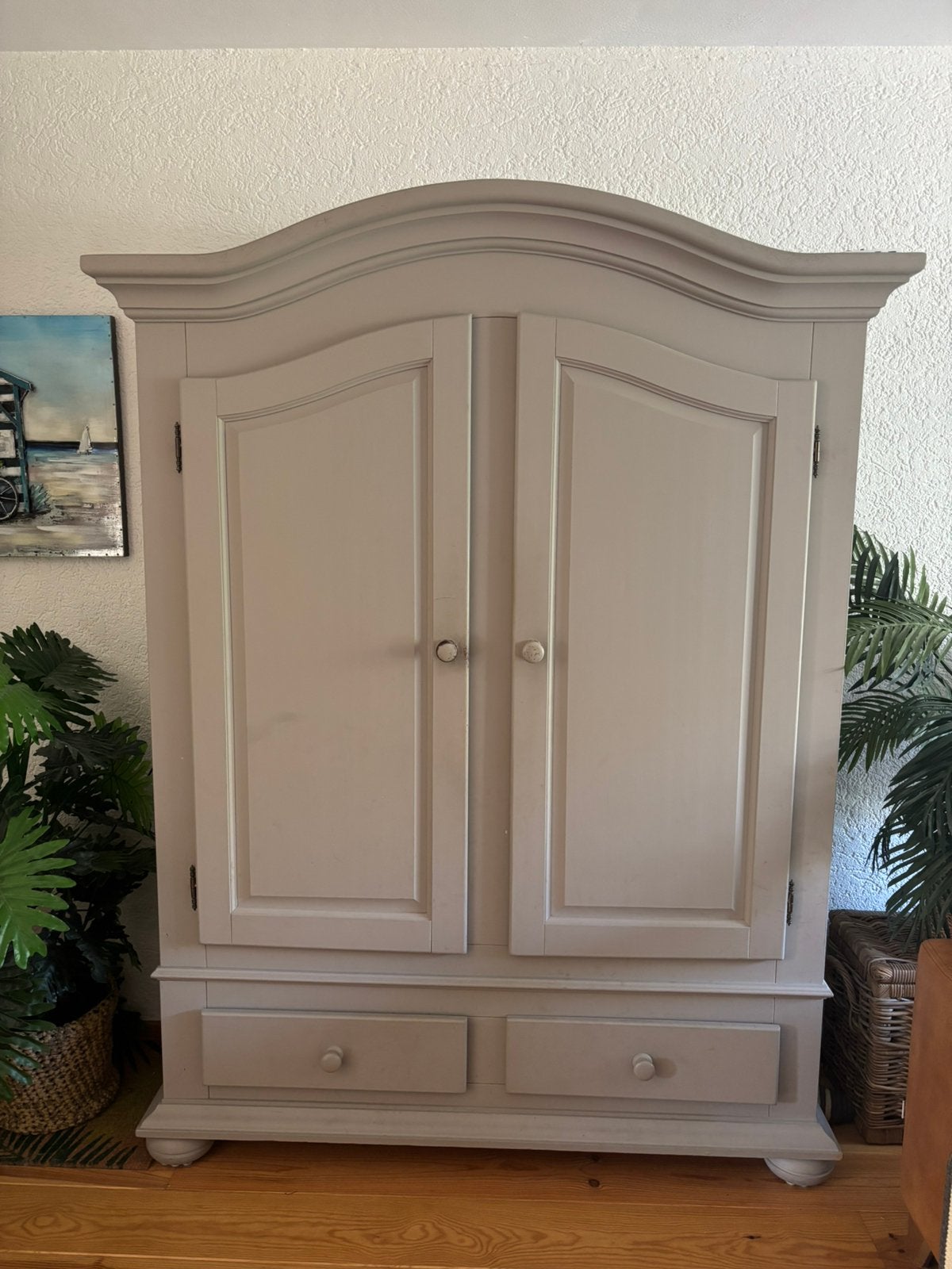 Broodkast massief eiken, Ophalen, Gebruikt, 100 tot 150 cm, 200 cm of meer