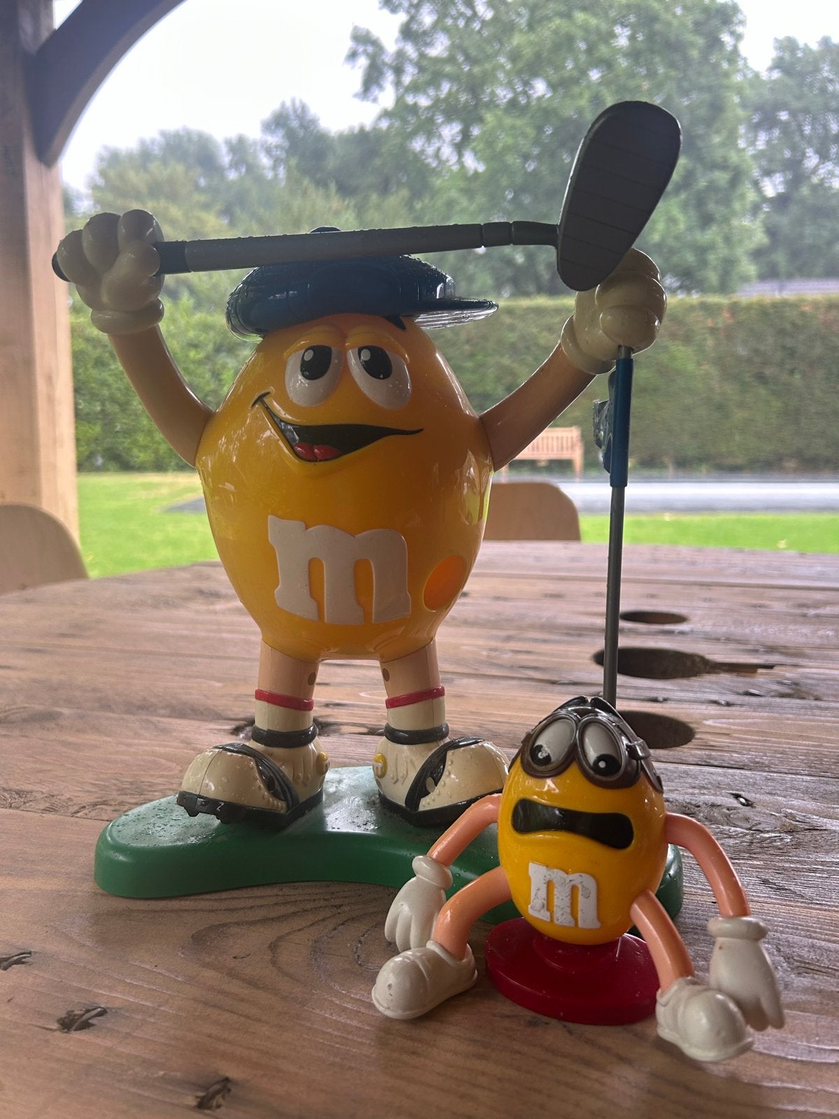 M&M's Golf Figuren Set - Geel M&M Golfer, Ophalen, Gebruikt