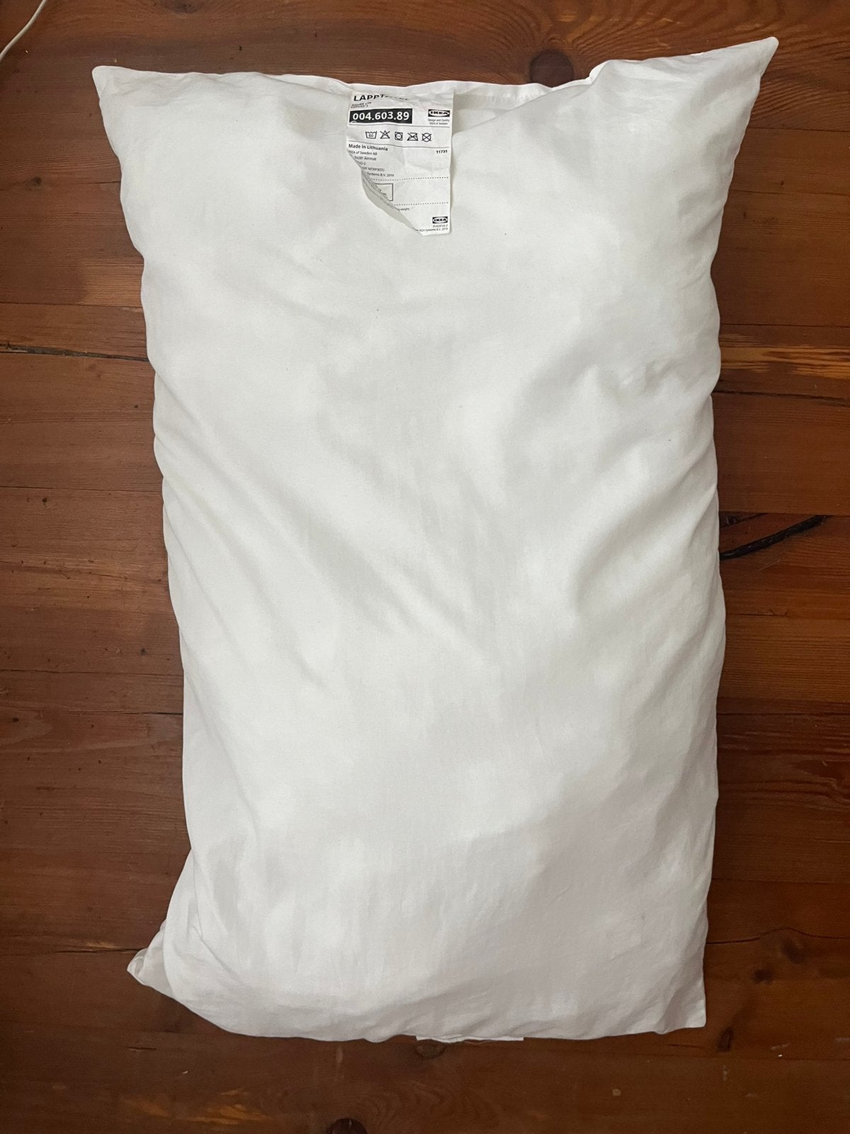 2 IKEA Lapptåtel kussen, Ophalen, Gebruikt, Eenpersoons, Wit